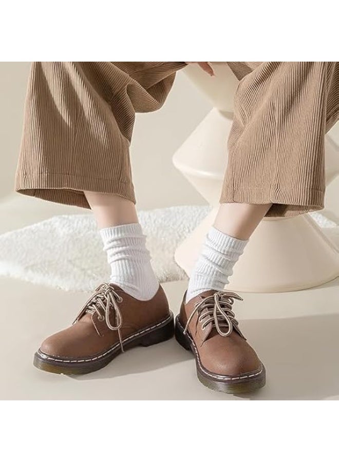 CLENEA Crew Socks for Women,Cotton Socks,Mid-Calf Socks,Cute Casual Athletic Socks,Soft Womens Socks,Aesthetic Socks - Image 4